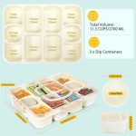 Caperci Snackle on the go, Snack Box Container, 10 compartments - الصورة 5
