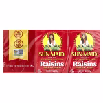 Sun-Maid California sun-dried Raisins,6 boxes