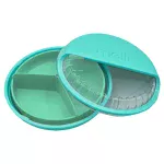 melii Spin Snack Container, 3 compartments- Green - Image 4