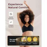 MomCozy Breastfeeding Bra (Cream, Beige & Black)- 3pcs. - Image 3