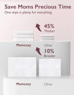 ⁦Momcozy Breast Pump Wipes Natural Ingredients 30 wipes⁩ - الصورة ⁦2⁩