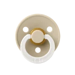 Bibs Colour Glow Natural Rubber Latex Pacifier (1pc) - Vanilla Glow - Image 3