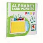 Alphabet Sand Painting- 31 double sided cards