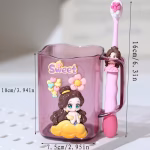 ⁦Disney Kids Toothbrush and Cup⁩ - الصورة ⁦5⁩
