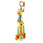 Giraffe hanging plush toy, for stroller