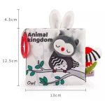 ⁦Little Angel, Soft Plush Book Toy Teether - Marine Animals Dolphin⁩ - الصورة ⁦3⁩