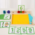 ⁦Alphabet Sand Painting- 31 double sided cards⁩ - الصورة ⁦2⁩