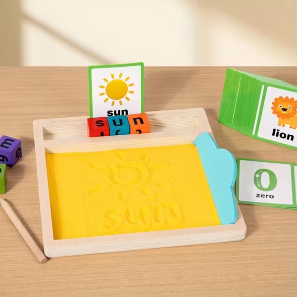 Alphabet Sand Painting- 31 double sided cards