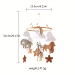 ⁦Animal Kingdom, Soft Plush-Like Toy for Baby Crib⁩ - الصورة ⁦6⁩