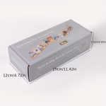 Digital Building Block Set Column Wooden Train Toys - Image 4