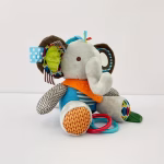 Elephant hanging plush toy, for stroller - Image 5