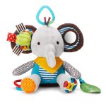 Elephant hanging plush toy, for stroller