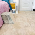 Fluffy Puzzle Floormat, beige- 30 pcs, 30x30cm - Image 3