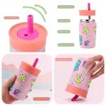 Disney Monster Insulated Stainless Steel Straw Cup, 12oz. - Image 3