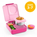 ⁦OmieBox Bento Lunch Box - Pixie Pink⁩ - الصورة ⁦2⁩