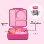 ⁦OmieBox Bento Lunch Box - Pixie Pink⁩ - الصورة ⁦7⁩
