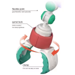 ⁦Play Arch Newborn Baby Hanging Toy⁩ - الصورة ⁦6⁩