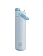 POWCAN 2-in-1 Straw and Spout Lid Insulated Water Bottle with handle, 768ml