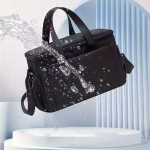 Stroller Storage Bag Durable Polyester- Black - Image 4