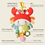 Large Soft Crab Pull Toy - Image 10