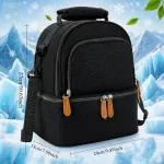 Thermal Organizer Cooler Bag- Black - Image 2