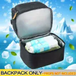 Thermal Organizer Cooler Bag- Black - Image 3