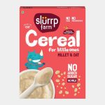 Slurrp Farm Cereal for little ones Millet & Oat, 250g.