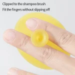 Hercules Bear, Baby Massage Shampoo Brush- Blue - Image 3