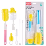 Hercules Bear, Baby Bottle and Nipple Cleaning Brush- 6 pcs.