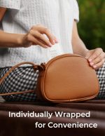 ⁦MomCozy Disposable Bamboo Nursing Pads, 80 pads⁩ - الصورة ⁦6⁩