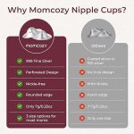 ⁦MomCozy Silver Nipple Protective Cups⁩ - الصورة ⁦5⁩