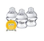 Tommee Tippee Closer to Nature 3 Baby Bottles- 150ml - Image 2