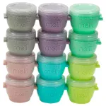 melii Snap & Go Baby Food Storage Containers with lids 59ml - 12pcs