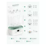 ⁦Momcozy 8 in1 Bottle Sterilizer Dryer- BS02⁩ - الصورة ⁦4⁩