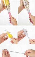 ⁦Hercules Bear, Baby Bottle and Nipple Cleaning Brush- 6 pcs.⁩ - الصورة ⁦8⁩