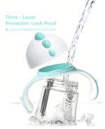 ⁦Cocomelon Leak-Proof Silicone Straw Cup, 260ml.⁩ - الصورة ⁦5⁩