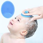 Hercules Bear, Baby Massage Shampoo Brush- Blue - Image 2