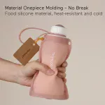 ⁦MomCozy Silicone Breast Milk Storage Bag, 260ml- (5pcs.)⁩ - الصورة ⁦9⁩