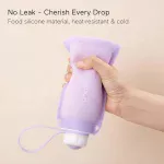 MomCozy Silicone Breast Milk Storage Bag, 260ml- (5pcs.) - Image 8