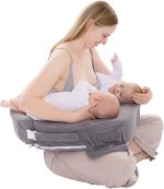 ⁦My Brest Friend - Twin Pillow Evening Gray⁩ - الصورة ⁦2⁩