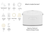 ⁦Spectra Platinum Electric Breast Pump⁩ - الصورة ⁦4⁩