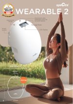 ⁦Spectra Wearable 2 Electric Breast Pump⁩ - الصورة ⁦4⁩