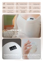 ⁦Spectra Wearable 2 Electric Breast Pump⁩ - الصورة ⁦3⁩