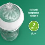 ⁦Philips Avent Natural Glass Baby Bottle, 4pcs- 120ml.⁩ - الصورة ⁦3⁩