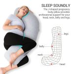 Momcozy  J-Shaped Maternity Body Pillow - Image 10