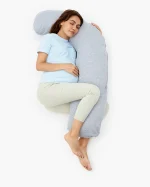 Momcozy  J-Shaped Maternity Body Pillow