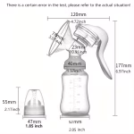 ⁦Manual Massage Breast Pump, RH-188⁩ - الصورة ⁦3⁩