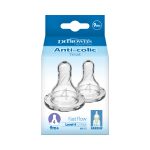 Dr. Brown's Natural Flow Anti Colic, Narrow neck, Fast Flow Nipple, 9m+, 2-pack