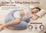 Momcozy Original F-Shaped Adjustable Maternity Pillow - Image 7