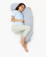 Momcozy  J-Shaped Maternity Body Pillow